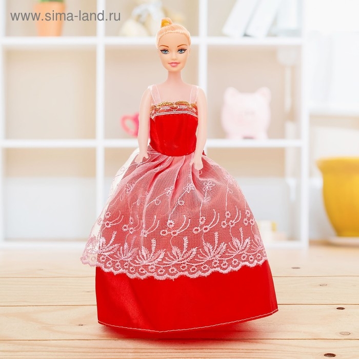 Кукла-модель «Оля» в пышном платье, МИКС Кукла-модель «Оля» в пышном платье, МИКС