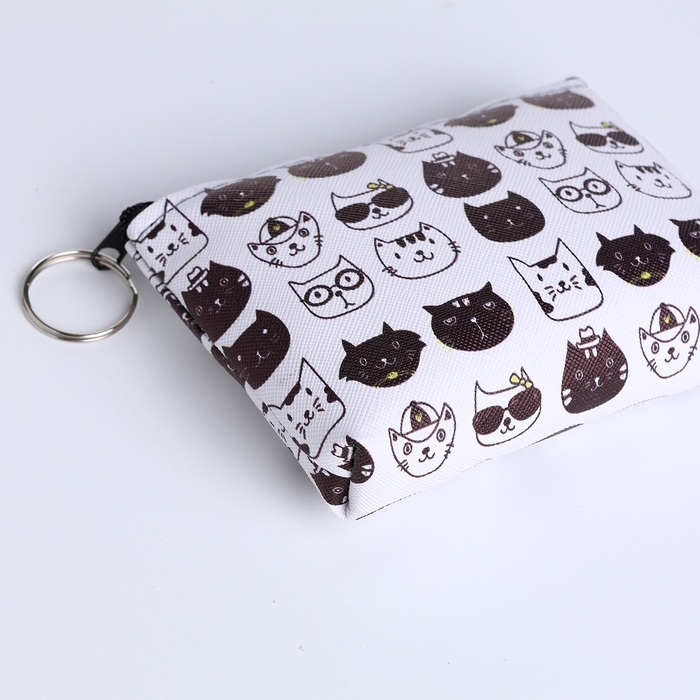 Кошелёк монетница на молнии, цвет МИКС Кошелёк монетница на молнии, цвет МИКС