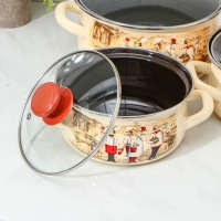 Набор кастрюль &laquo;Сомелье-Экстра&raquo;: 3 предмета: 1.5, 2, 3 л