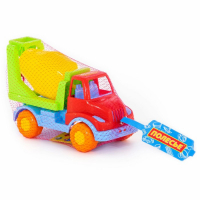 Автомобиль — бетоновоз «Леон», цвета МИКС Автомобиль — бетоновоз «Леон», цвета МИКС