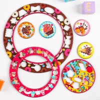 Спирограф &laquo;Сладости&raquo;