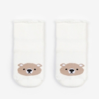 Набор детских махровых носков Крошка Я &laquo;Мишка&raquo;, 2 пары, размер 8-10 см