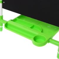 Мольберт детский двусторонний «Доска знаний», регулируется по высоте, цвет салатовый Мольберт детский двусторонний «Доска знаний», регулируется по высоте, цвет салатовый