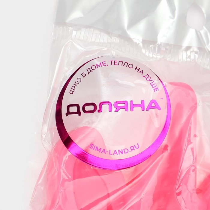 Молд Доляна &laquo;Взгляд единорога&raquo;, силикон, 6,5&times;6,5 см, цвет розовый