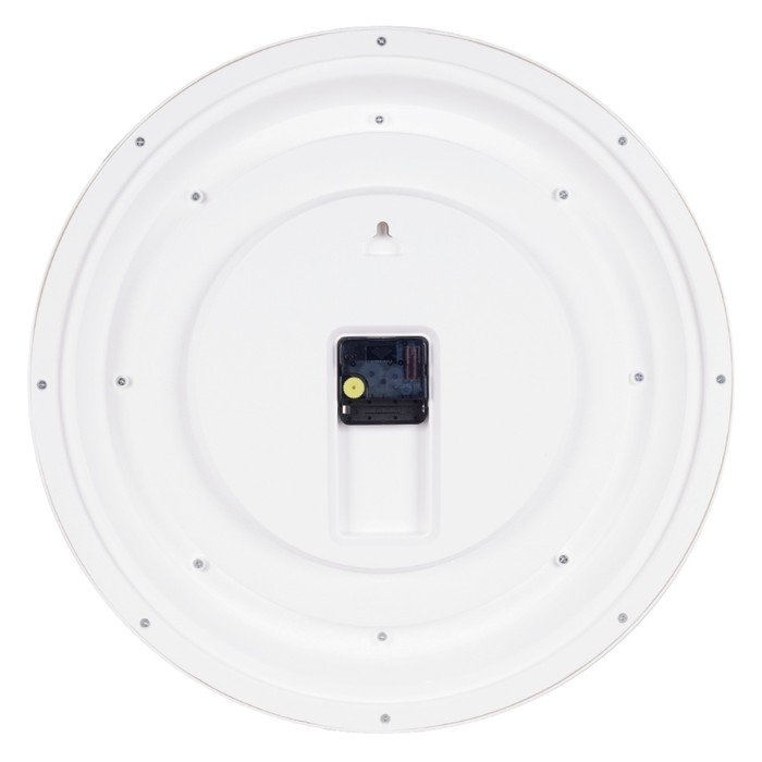 Часы настенные интерьерные Часы настенные интерьерные "Плетение", бесшумные, d-45.5 см, бело-золотые, АА