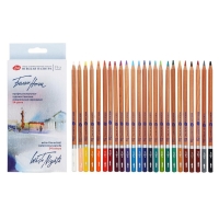 Карандаши акварельные набор 24 цвета, ЗХК "Белые ночи", профессиональные Карандаши акварельные набор 24 цвета, ЗХК "Белые ночи", профессиональные