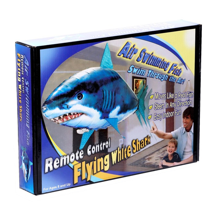 Летающая рыба &laquo;Акула&raquo;, на радиоуправлении (гелий не входит в комплект)