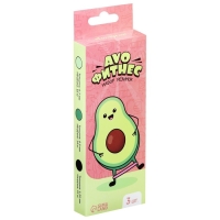 Набор фитнес-резинок ONLYTOP &laquo;Авокадо&raquo;: нагрузка 10, 14, 22 кг, 3 шт., 30х5 см