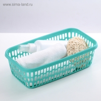 Корзина для хранения, 24×14×7 см, цвет МИКС Корзина для хранения, 24×14×7 см, цвет МИКС