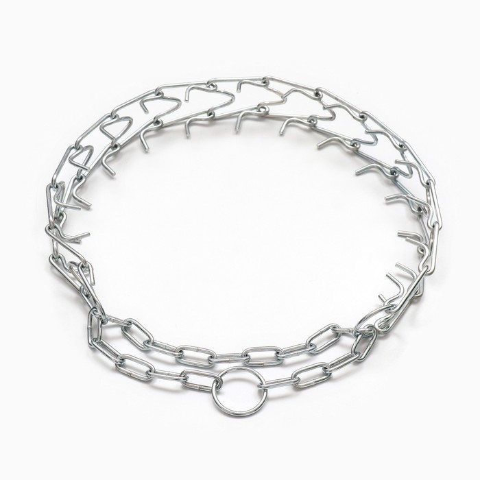 Ошейник строгий проволочный 3 мм, 4 см, ОШ 60-75 см Ошейник строгий проволочный 3 мм, 4 см, ОШ 60-75 см