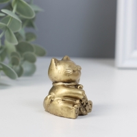 Нэцке полистоун "Манэки-нэко. Счастье и богатство" набор 2 шт 3,5х4,5 см Нэцке полистоун "Манэки-нэко. Счастье и богатство" набор 2 шт 3,5х4,5 см