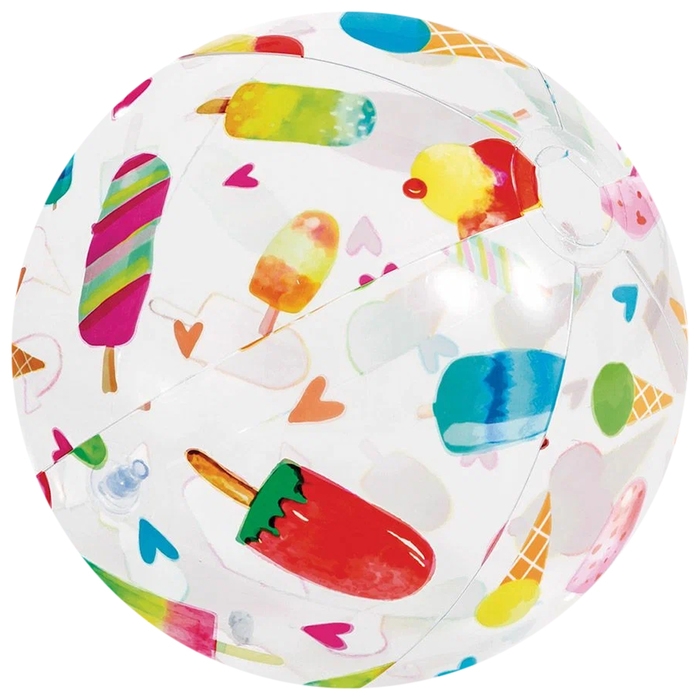Мяч пляжный &laquo;Узоры&raquo;, d=51 см, от 3 лет, цвет МИКС, 59040NP INTEX