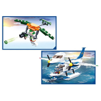 Конструктор Полиция &laquo;Гидроплан&raquo;, 380 деталей