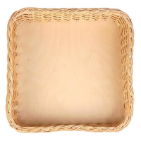 Лоток торговый, фанерное дно, 40х40х13 см, цельная лоза