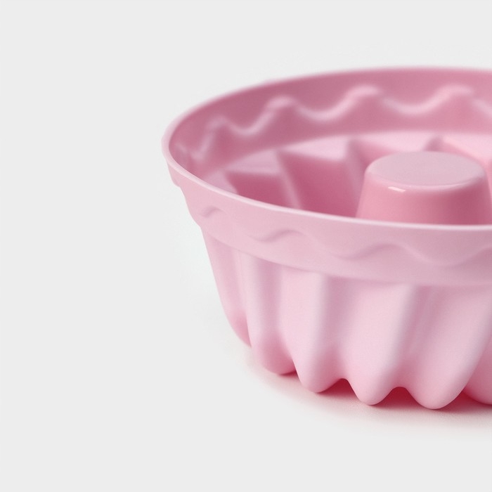 Набор форм для выпечки Доляна «Пальчики оближешь», силикон, 6 шт, 7×3 см, цвет розовый Набор форм для выпечки Доляна «Пальчики оближешь», силикон, 6 шт, 7×3 см, цвет розовый