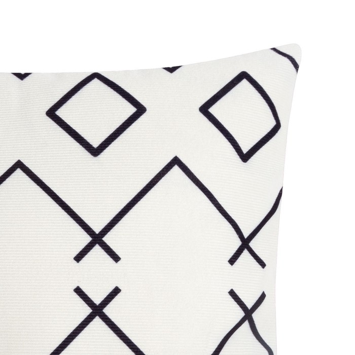 Наволочка декоративная Этель &laquo;Этика&raquo; 40х40 см, велюр