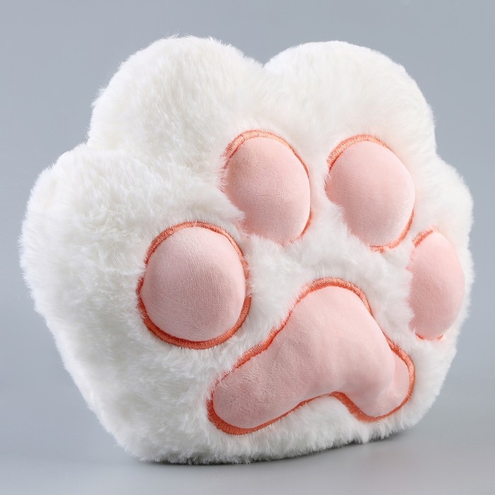 Мягкая игрушка «Лапка», цвет белый Мягкая игрушка «Лапка», цвет белый