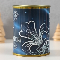 Носки с принтом в банке "Носки императора" (внутри носки мужские)