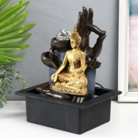 Фонтан настольный от сети "Будда " 35х25х20 см Фонтан настольный от сети "Будда " 35х25х20 см