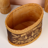 Туес для специй «Птицы», соль, 15х9х14 см Туес для специй «Птицы», соль, 15х9х14 см