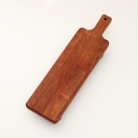 Доска разделочная для подачи и сервировки с ручкой, на ножках, 38&times;10&times;6 см, берёза