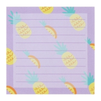 Блок с липким краем 74*74мм 80л с рисунком Фрукты МИКС Блок с липким краем 74*74мм 80л с рисунком Фрукты МИКС