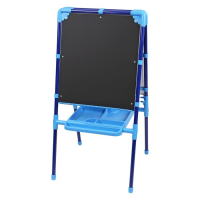 Мольберт детский, двусторонний, размер 1040 &times; 516 &times; 70 мм, цвет синий