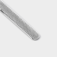 Ложки столовые &laquo;Крапинка&raquo;, длина 18 см, 12 шт, цвет серебряный