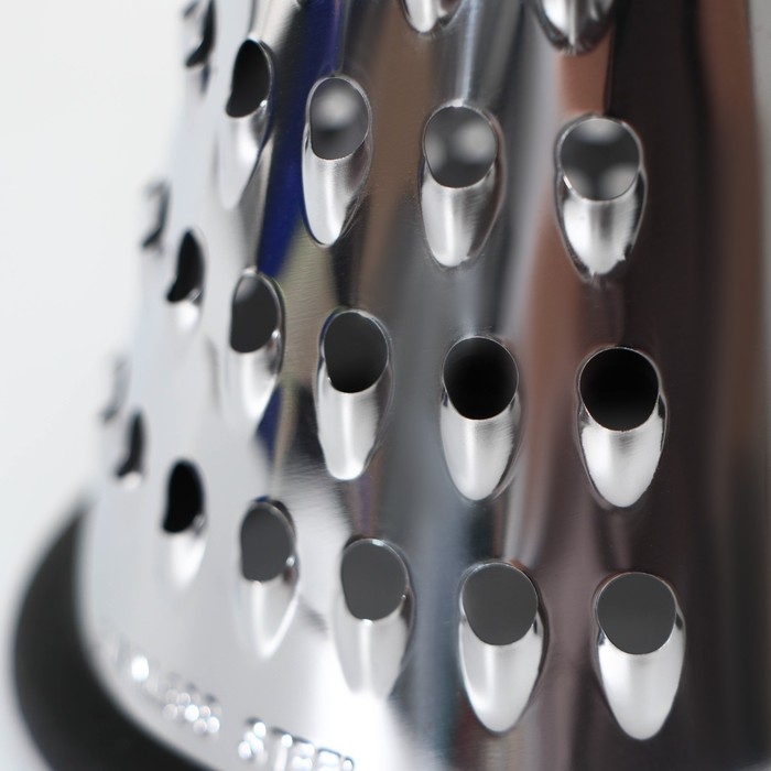 Тёрка Доляна Forest, 24&times;11,5 см, силиконовое основание, цвет чёрный, коричневый