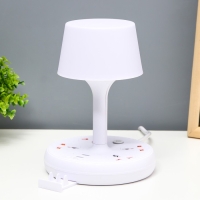 Настольная лампа "Эра" LED 5Вт 3000К-6000К 4 розетки 2хUSB2.0 МИКС 15х15х22см RISALUX Настольная лампа "Эра" LED 5Вт 3000К-6000К 4 розетки 2хUSB2.0 МИКС 15х15х22см RISALUX