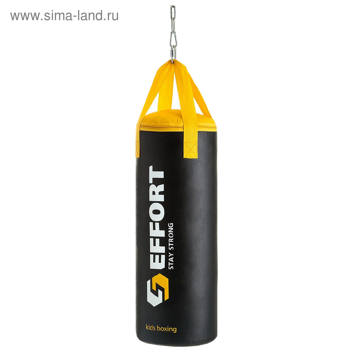 Боксёрский мешок EFFORT KIDS, вес 11 кг, на ленте ременной Боксёрский мешок EFFORT KIDS, вес 11 кг, на ленте ременной