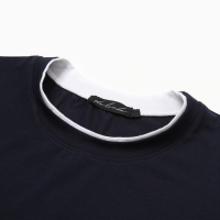 Футболка мужская, цвет тёмно-синий, размер 48