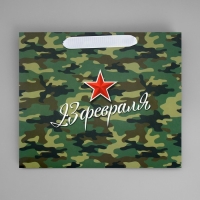 Пакет подарочный ламинированный горизонтальный, упаковка, «Звезда», ML 27 х 23 х 11.5 см Пакет подарочный ламинированный горизонтальный, упаковка, «Звезда», ML 27 х 23 х 11.5 см