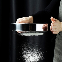 Сито для просеивания Доляна «Металлик», d=19 см, цвет серебристый Сито для просеивания Доляна «Металлик», d=19 см, цвет серебристый