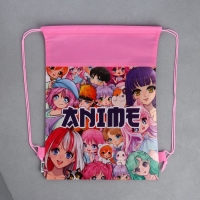 Мешок для обуви «Мир аниме» полиэстер, размер 30 х 40 см Мешок для обуви «Мир аниме» полиэстер, размер 30 х 40 см