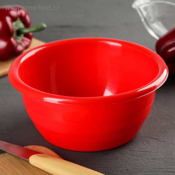 Миска, 1,2 л, цвет МИКС Миска, 1,2 л, цвет МИКС