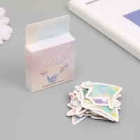 Наклейки для творчества "Бумажные журавлики" набор 46 шт 6,4х4,4 см Наклейки для творчества "Бумажные журавлики" набор 46 шт 6,4х4,4 см