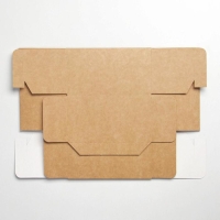 Коробка подарочная складная крафтовая, упаковка, 25 х 18 х 10 см