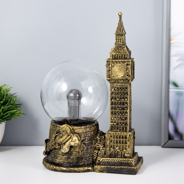 Плазменный шар Плазменный шар "Лондон" МИКС 14х9х23 см RISALUX