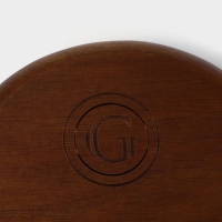 Подставка под ложку, 11,5&times;13,5&times;2,5 см, акация