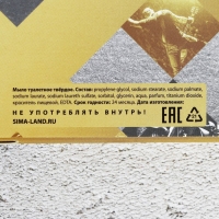 Новогодний подарочный набор косметики &laquo;Настоящий мужчина&raquo;, гель для душа во флаконе коньяка 250 мл и мыло для рук, Новый Год