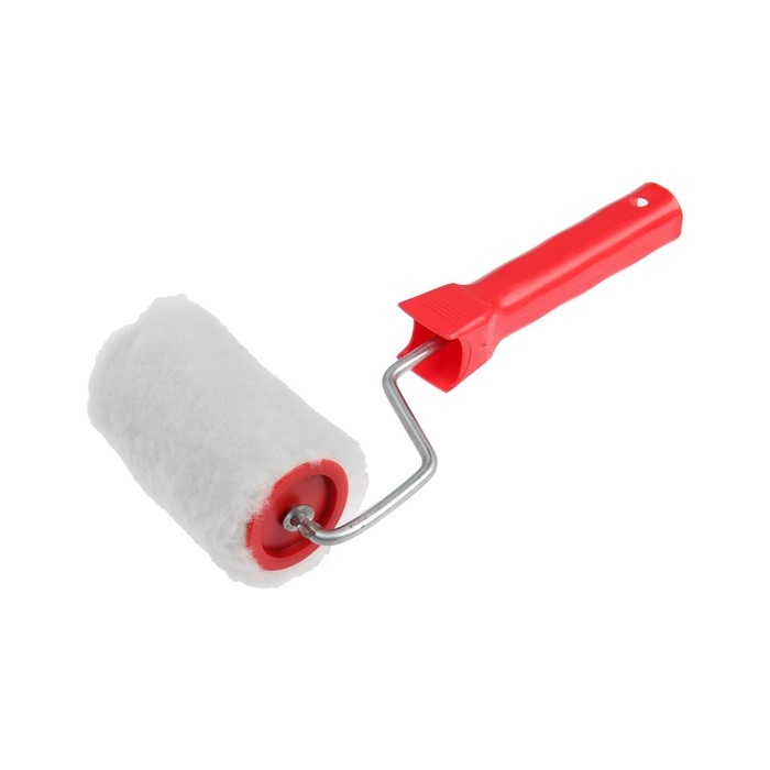 Валик ЛОМ, натуральный мех, 100 мм, рукоятка d=6 мм, D=50 мм, ворс 12 мм Валик ЛОМ, натуральный мех, 100 мм, рукоятка d=6 мм, D=50 мм, ворс 12 мм