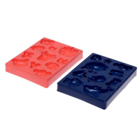 Набор для игры с пластилином &laquo;Зверюшки-печенюшки&raquo;, 5 баночек с пластилином