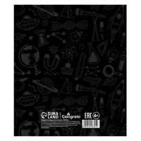 Тетрадь предм Неоновые звери Calligrata TOP 48л кл Физика, мел карт, НЕОН печать, офсет