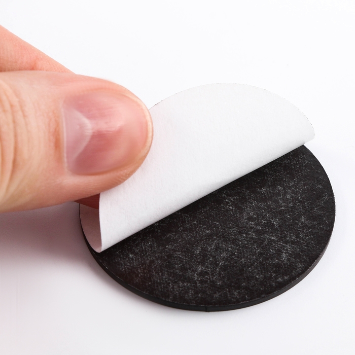 Магнит на клеевой основе &laquo;Круг&raquo;диметр 1 шт. &mdash; 4 см, набор 10 шт.