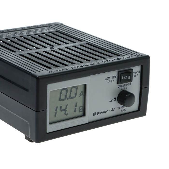 Зарядно-предпусковое устройство Зарядно-предпусковое устройство "Вымпел-37" 0.8-20 А,12 В, для всех типов АКБ