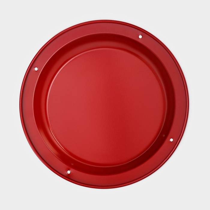 Подставка для куры-гриль &laquo;Ренард&raquo;, 20&times;17 см, антипригарное покрытие, цвет красный