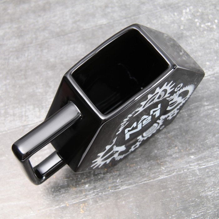 Кружка керамическая &laquo;Man #1&raquo;, 550 мл, цвет чёрный