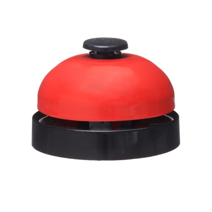 Звонок, настольный 6.5 х 4.5 см