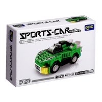 Конструктор Гонка &laquo;Спорткар&raquo;, 58 деталей
